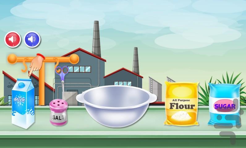 کارخانه بستنی سازی - Gameplay image of android game