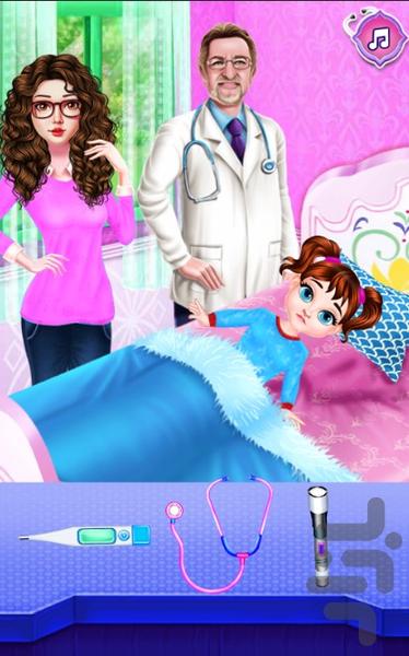 بچه داری و مریض داری - عکس بازی موبایلی اندروید