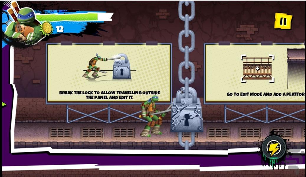 نینجای قهرمان - Gameplay image of android game