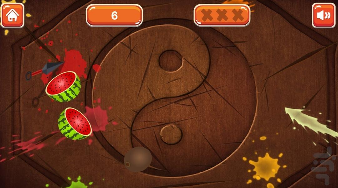 میوه قاچ کن - Gameplay image of android game