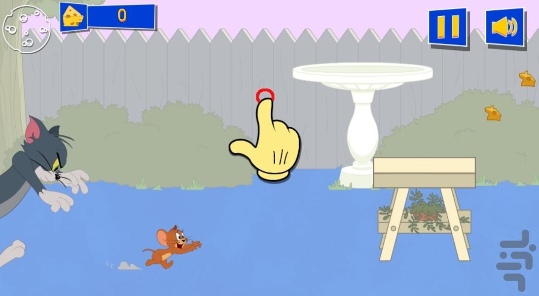 بازی موش و گربه - Gameplay image of android game