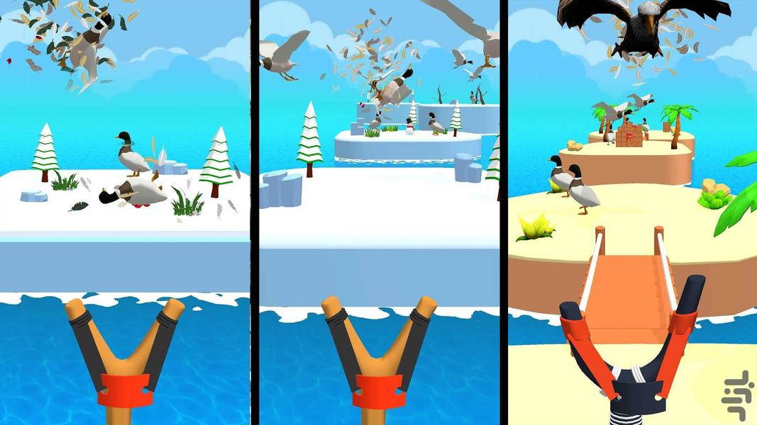بازی شکار مرغابی - Gameplay image of android game