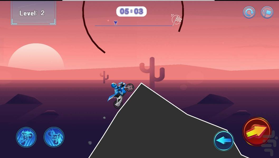 موتور سواری حرفه ای - عکس بازی موبایلی اندروید