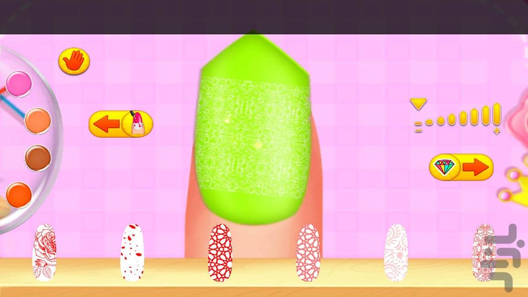 بازی سالن ناخن - Gameplay image of android game