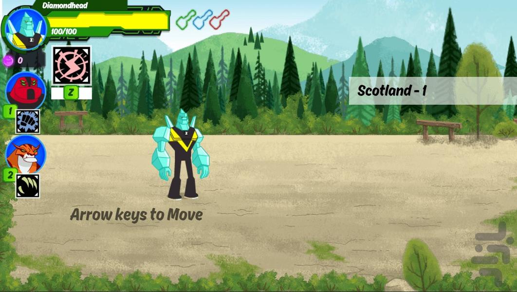 شورش در شهر بن تن - Gameplay image of android game