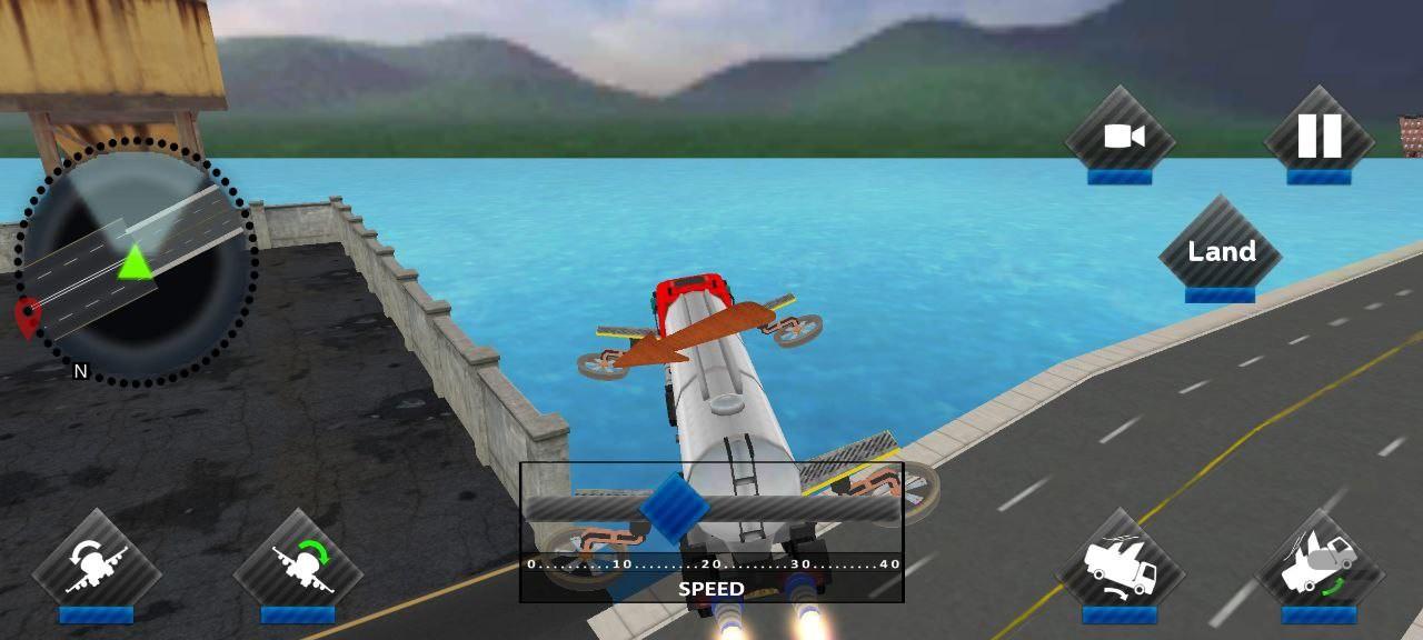 پرواز با تانکر حمل سوخت | بازی جدید - عکس بازی موبایلی اندروید