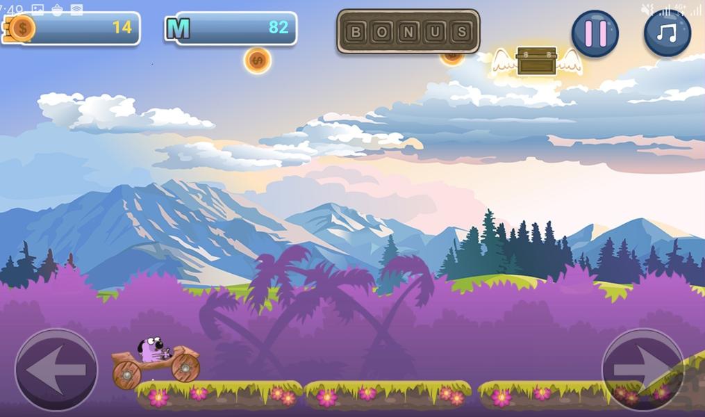 بازی ماشینی سگ - عکس بازی موبایلی اندروید