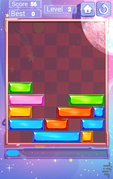 بلوکه های جواهر - عکس بازی موبایلی اندروید