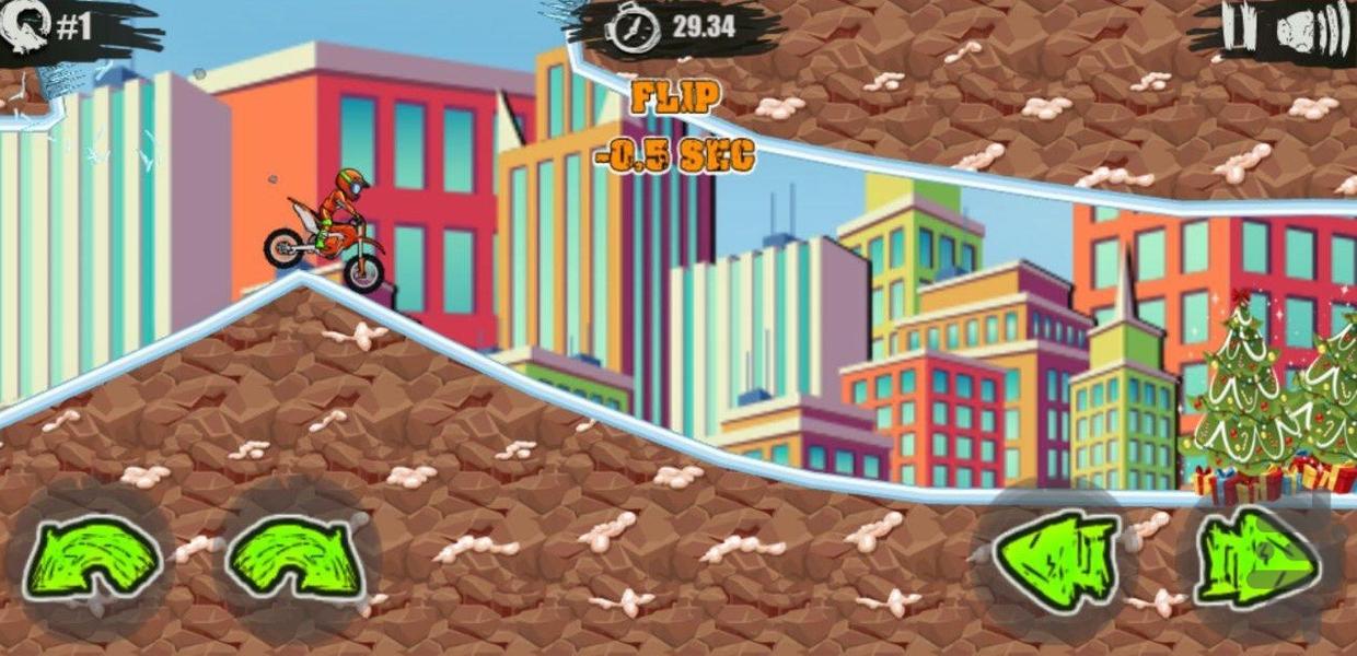 موتورکراس - Gameplay image of android game