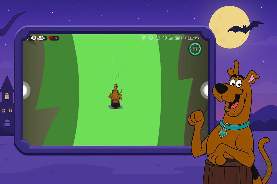 بازی ترسناک اسکوبی - Gameplay image of android game
