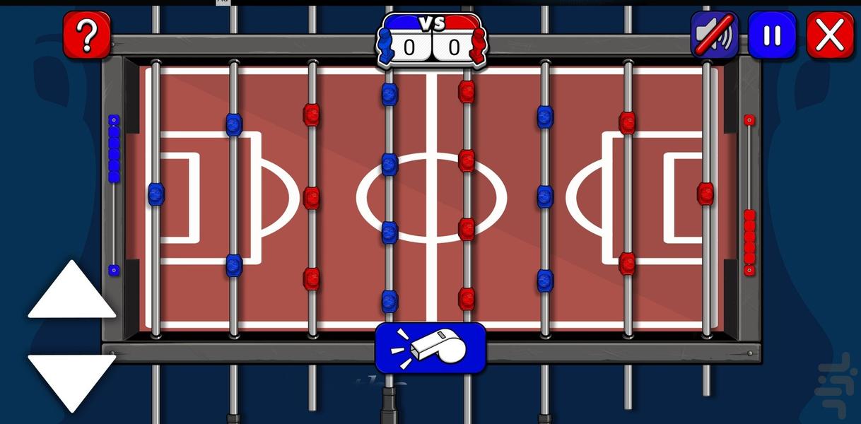 فوتبال دستی - عکس بازی موبایلی اندروید