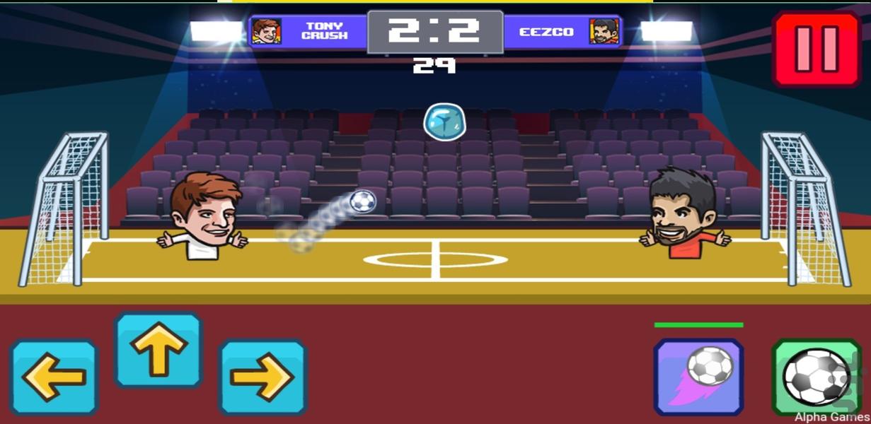 فوتبال کاریکاتوری - Gameplay image of android game