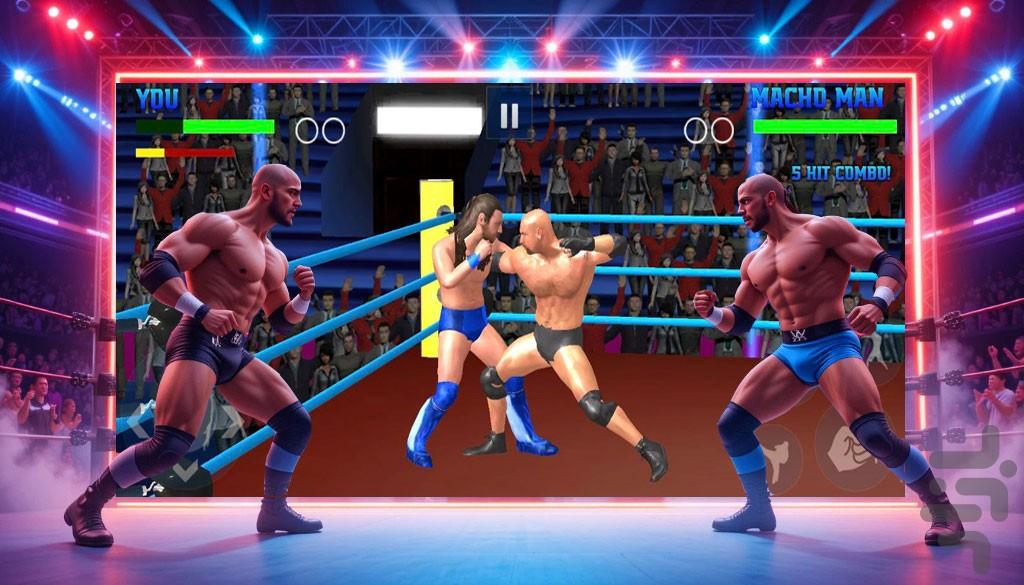 بازی کشتی کج - Gameplay image of android game