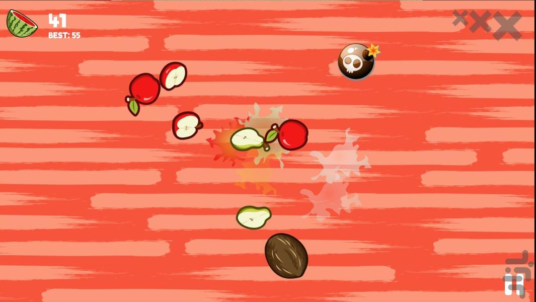 میوه خرد کن - Gameplay image of android game