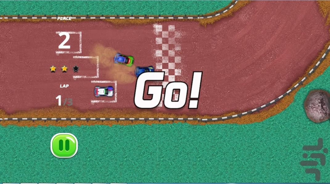 پیست ماشین سواری - عکس بازی موبایلی اندروید