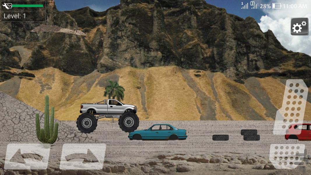 ماشین شاسی بلند - عکس بازی موبایلی اندروید