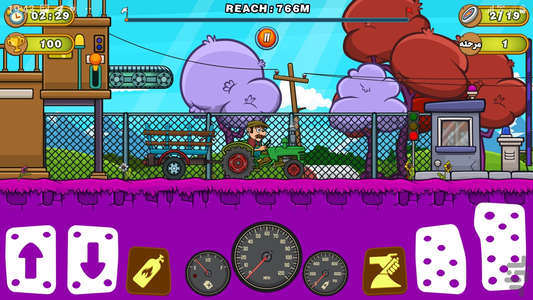 بازی تراکتورسواری | بازی جدید - Gameplay image of android game