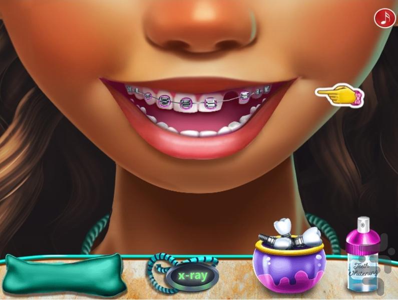 بازی دکتری دندانپزشکی ارتودنسی - Gameplay image of android game