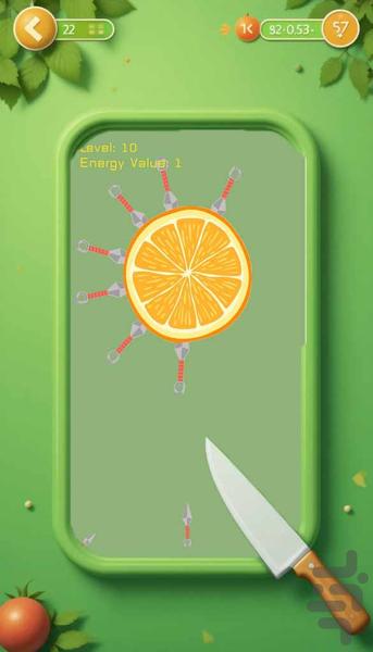 بازی پرتاب چاقو - عکس بازی موبایلی اندروید