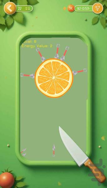 بازی پرتاب چاقو - عکس بازی موبایلی اندروید