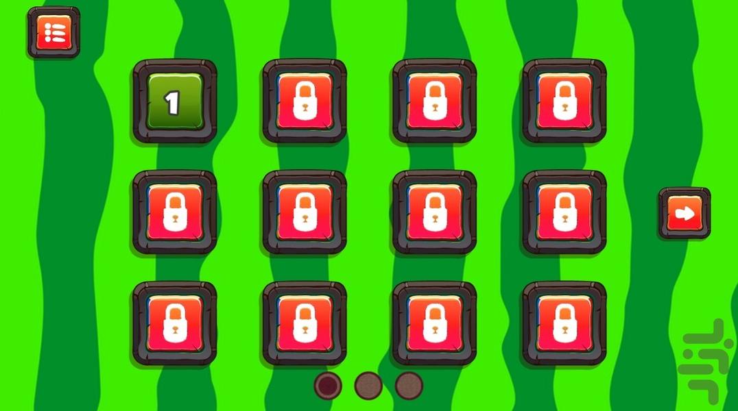 پرتاب هندوانه - Gameplay image of android game