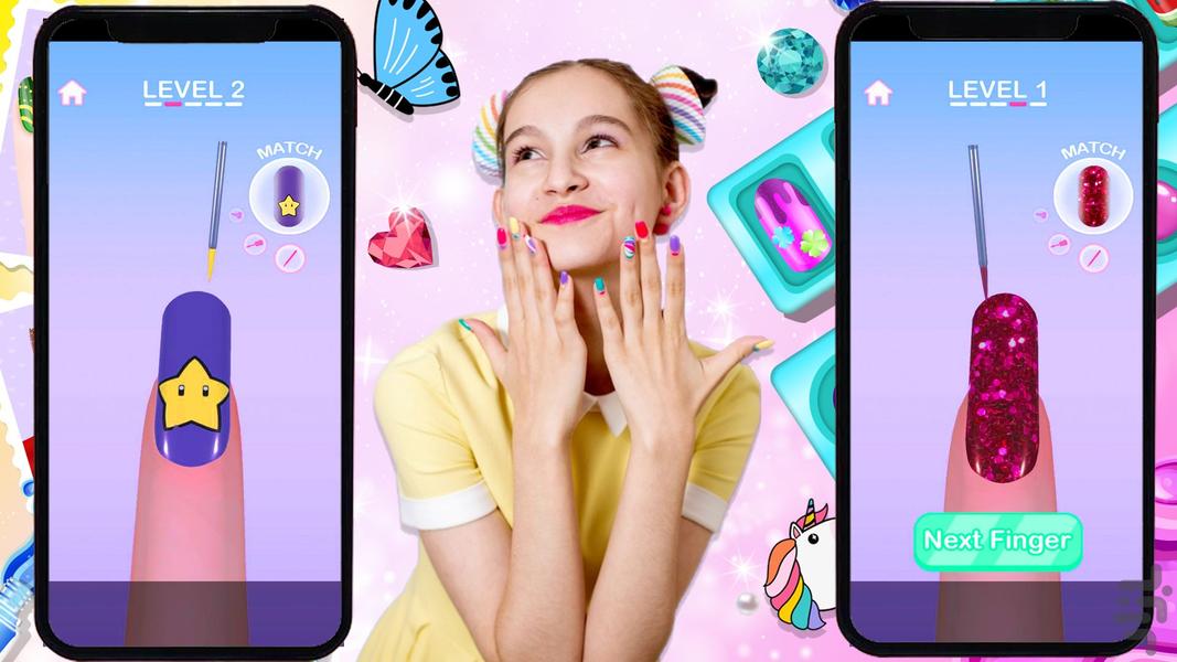 بازی سالن تخصصی ناخن | بازی جدید - Gameplay image of android game