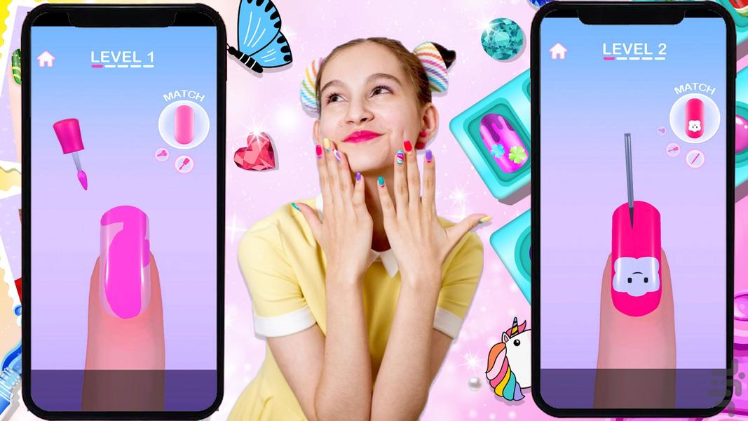 بازی سالن تخصصی ناخن | بازی جدید - Gameplay image of android game