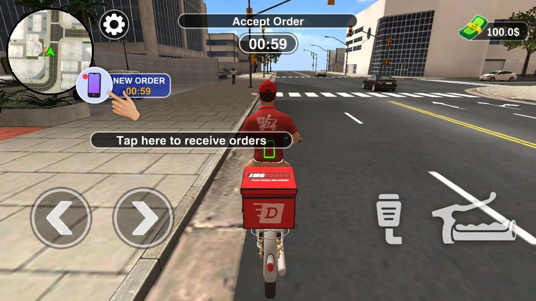 بازی پیک موتوری - Gameplay image of android game