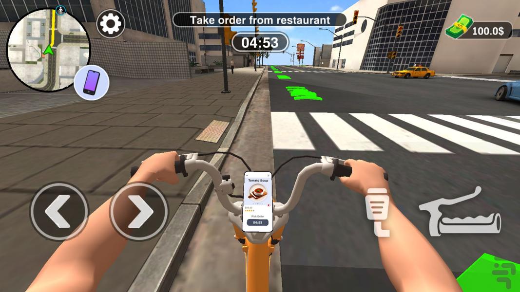 بازی پیک موتوری - Gameplay image of android game