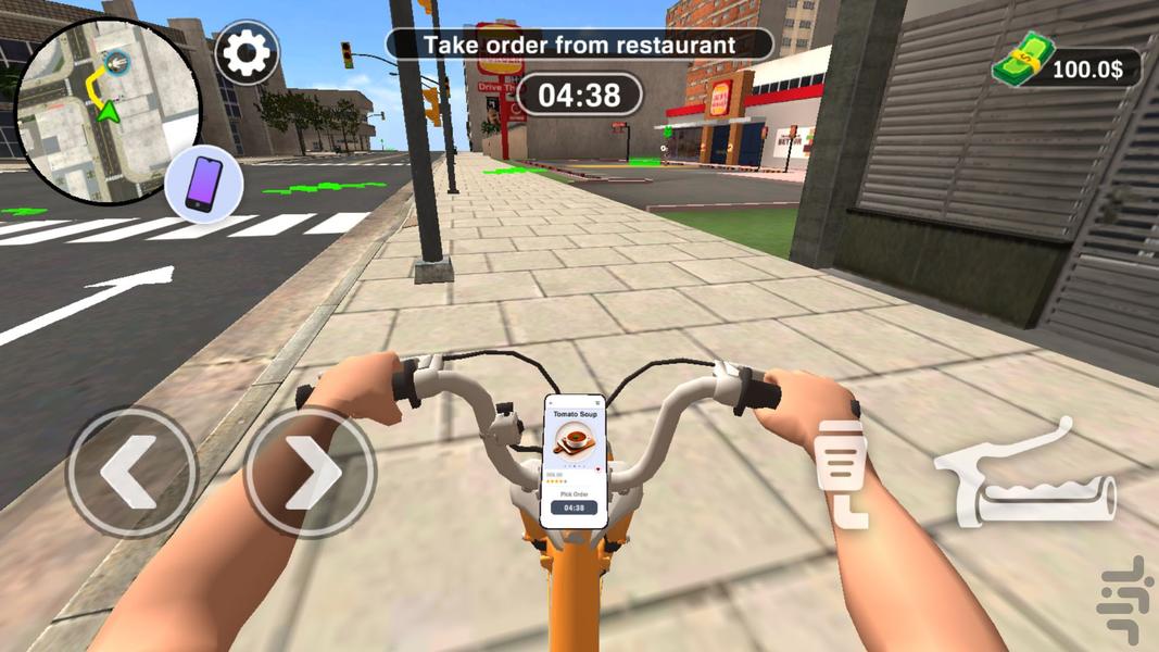 بازی پیک موتوری - Gameplay image of android game