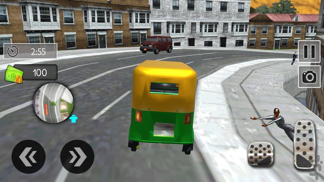 بازی موتور سه چرخ - عکس بازی موبایلی اندروید