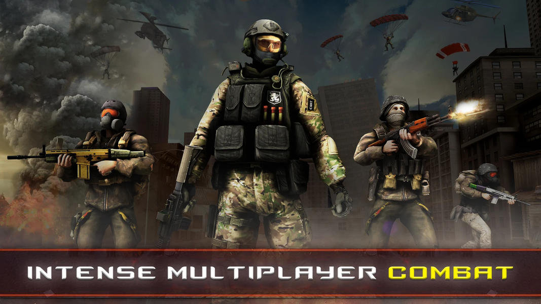 Modern Army War: FPS Gun Games - Gameplay image of android game