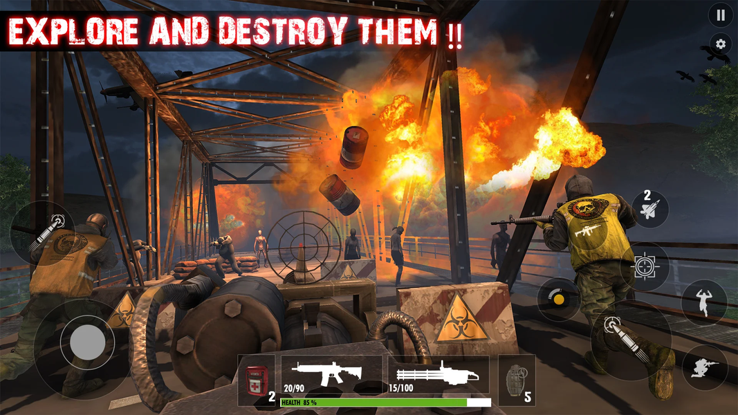 Last Zombie War: Shooter Games - Gameplay image of android game