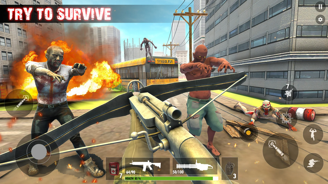 Last Zombie War: Shooter Games - Gameplay image of android game