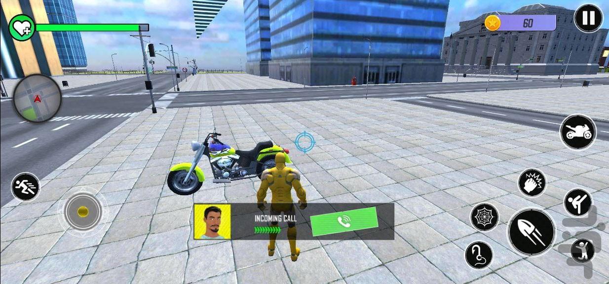 بازی مرد عنکبوتی  | شورش در شهر - عکس بازی موبایلی اندروید