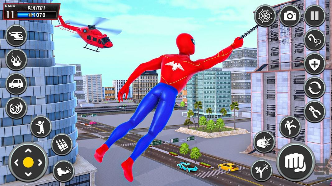 بازی مرد عنکبوتی - Gameplay image of android game