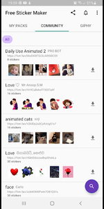 GIF2Sticker Animated Stickers for Android - Download