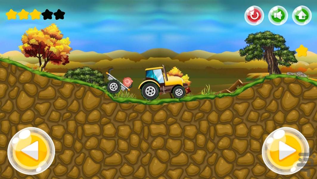 تراکتور بازی - عکس بازی موبایلی اندروید