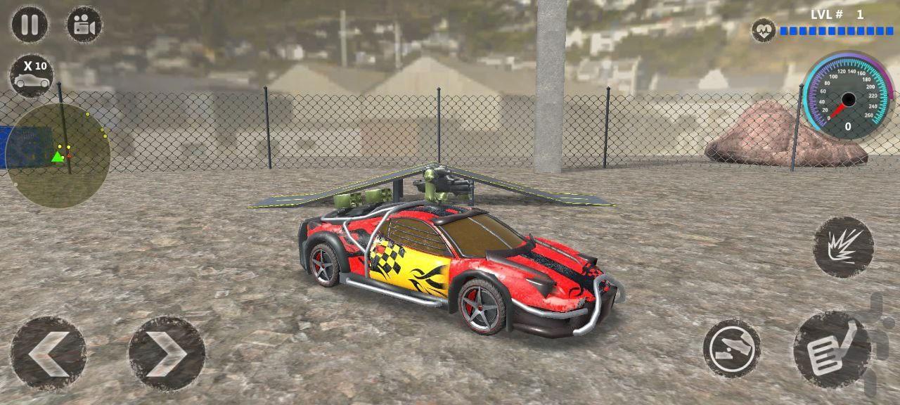 بازی ماشین جنگی | ماشین سواری - عکس بازی موبایلی اندروید