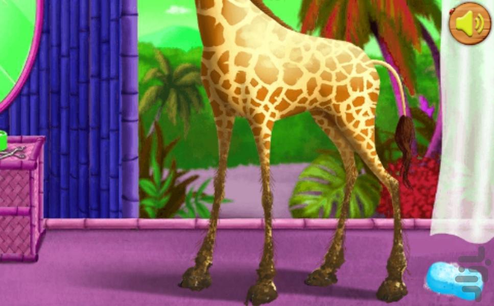 بازی سالن زیبایی حیوانات - عکس بازی موبایلی اندروید