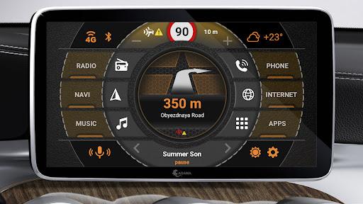 AGAMA Car Launcher - Image screenshot of android app