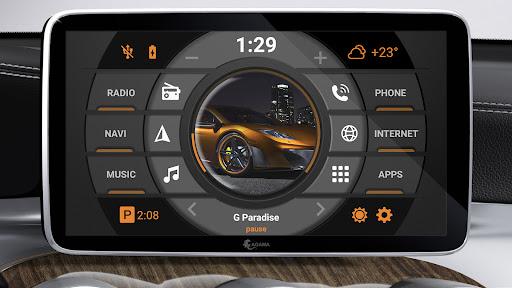 AGAMA Car Launcher - Image screenshot of android app