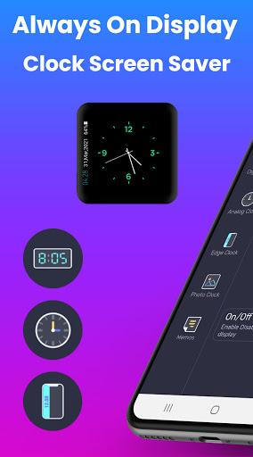 Always On Display : Clock Screen Saver - عکس برنامه موبایلی اندروید