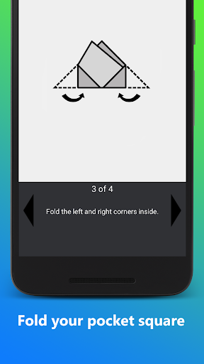 How to tie a tie - Image screenshot of android app