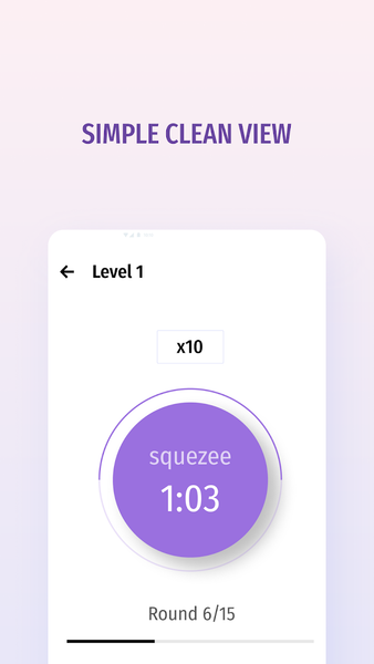 Kegel -Kegel Exercise Trainer - Image screenshot of android app