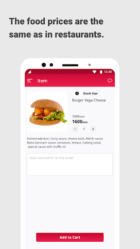Menu.am-Food and more Delivery - Image screenshot of android app