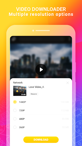Video Downloader - HD Video Downloader - عکس برنامه موبایلی اندروید