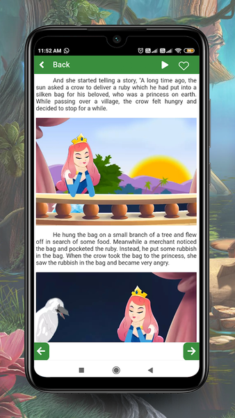 English kids story with audio - Image screenshot of android app