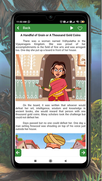 English kids story with audio - Image screenshot of android app