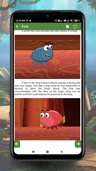 English kids story with audio - Image screenshot of android app